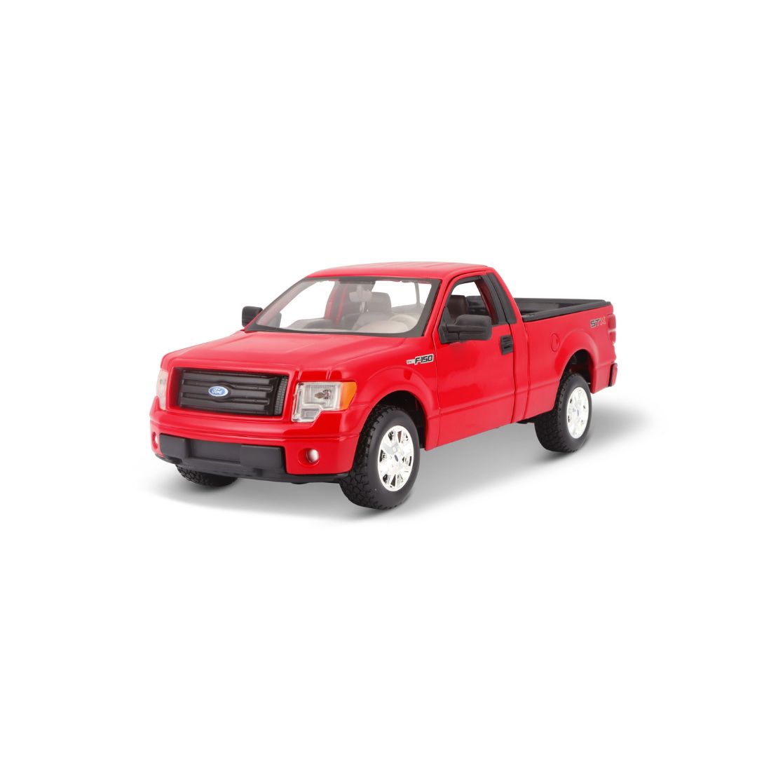 31270 Bburago Maisto - Ford F-150 STX, rouge - Échelle 1:27