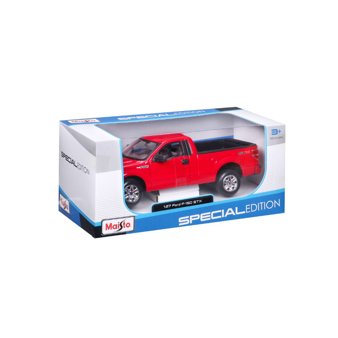 31270 Bburago Maisto - Ford F-150 STX, rouge - Échelle 1:27