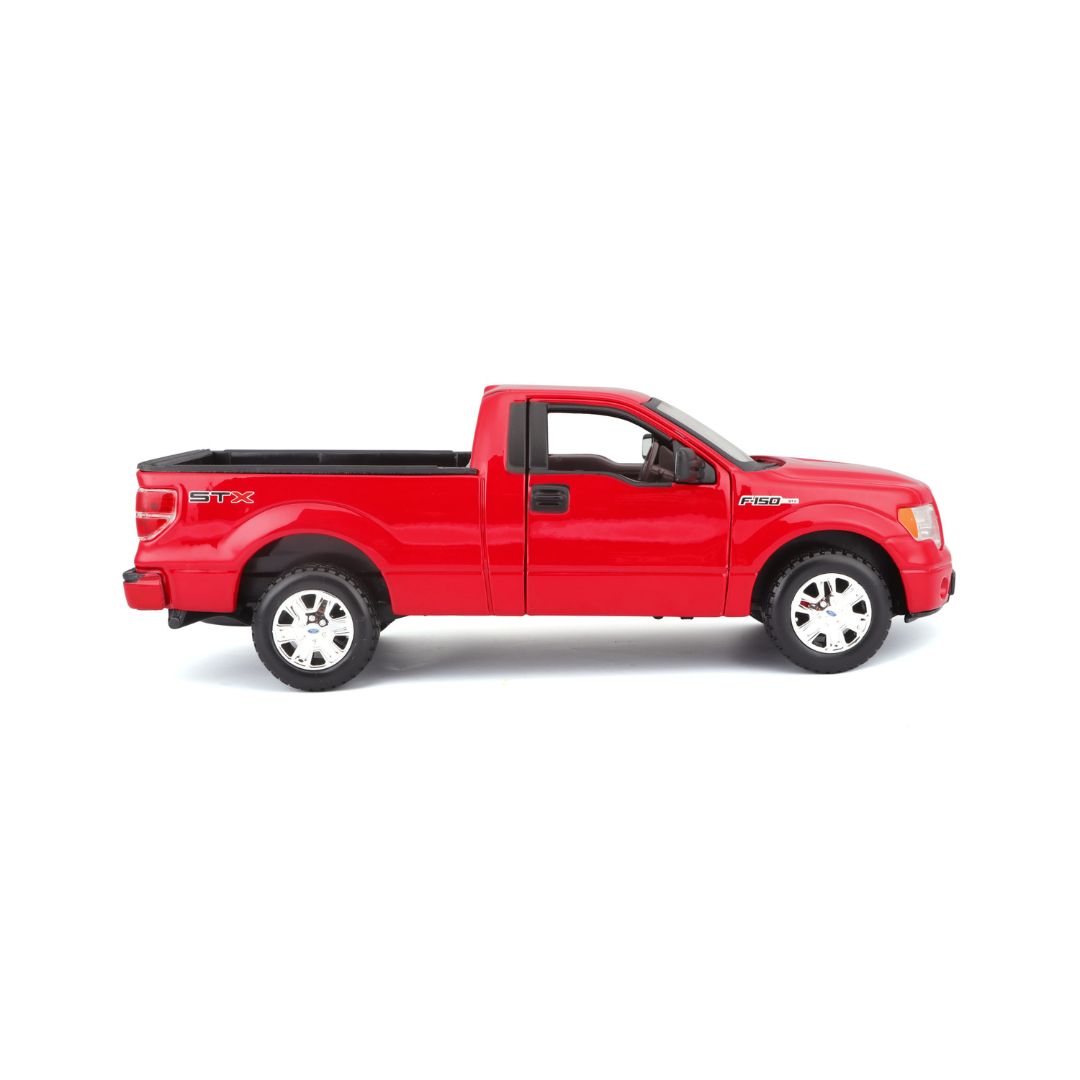 31270 Bburago Maisto - Ford F-150 STX, rouge - Échelle 1:27