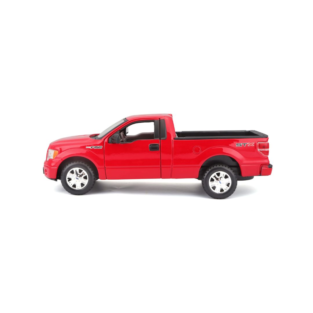 31270 Bburago Maisto - Ford F-150 STX, rouge - Échelle 1:27