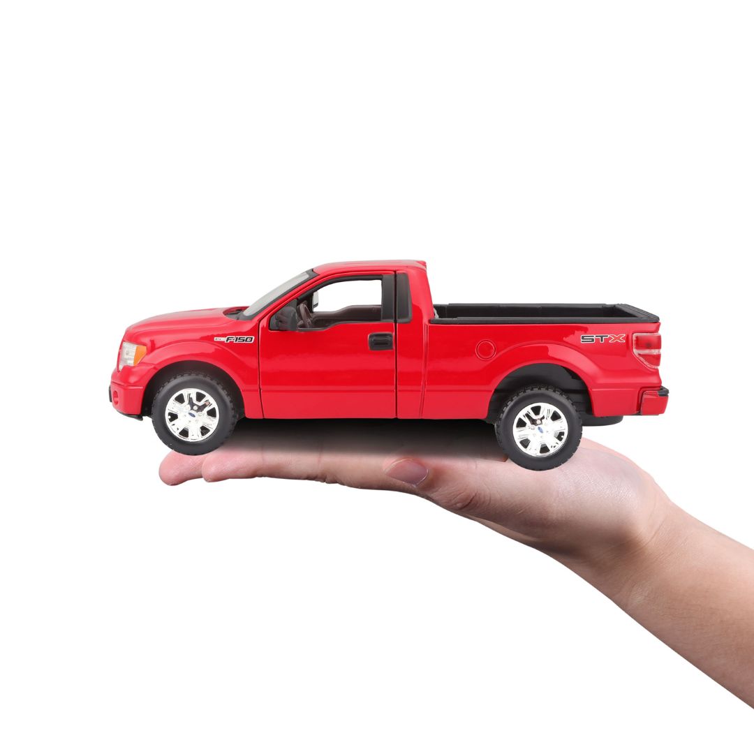 31270 Bburago Maisto - Ford F-150 STX, rouge - Échelle 1:27
