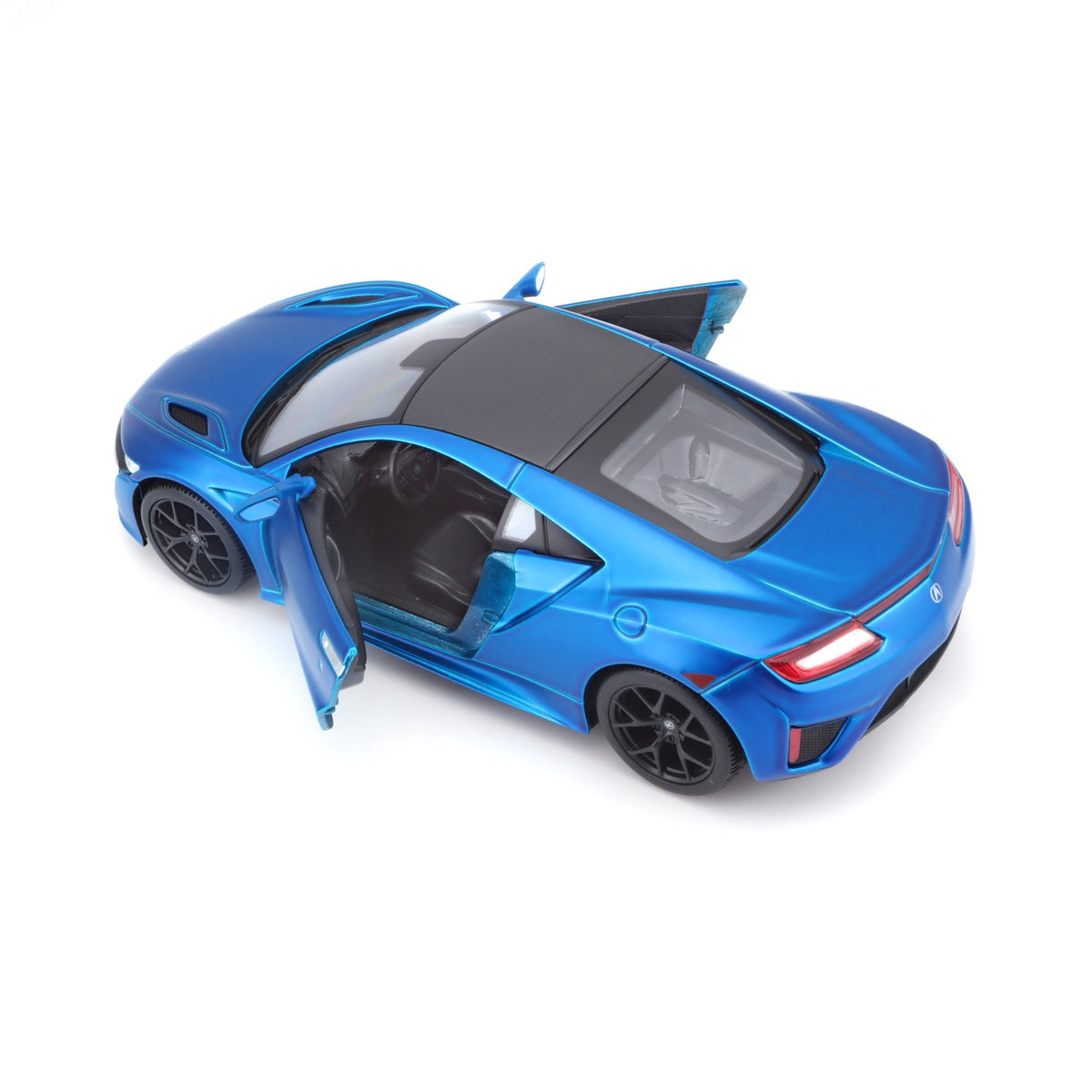 31234 BU -Bburago Maisto  1:24 - 2018 Acura NSX Bleu Mét.