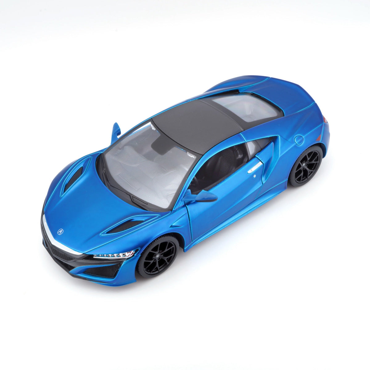 31234 BU -Bburago Maisto  1:24 - 2018 Acura NSX Bleu Mét.