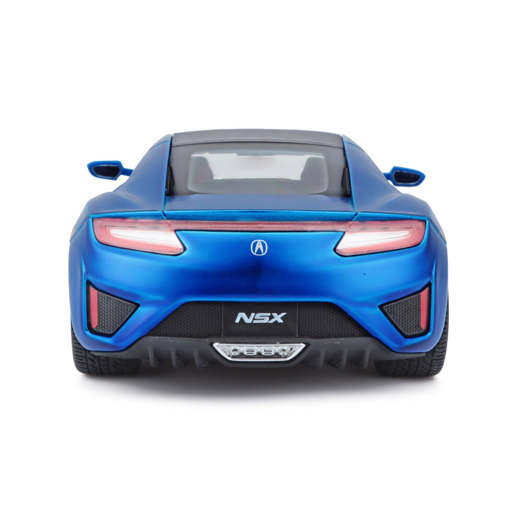 31234 BU -Bburago Maisto  1:24 - 2018 Acura NSX Bleu Mét.