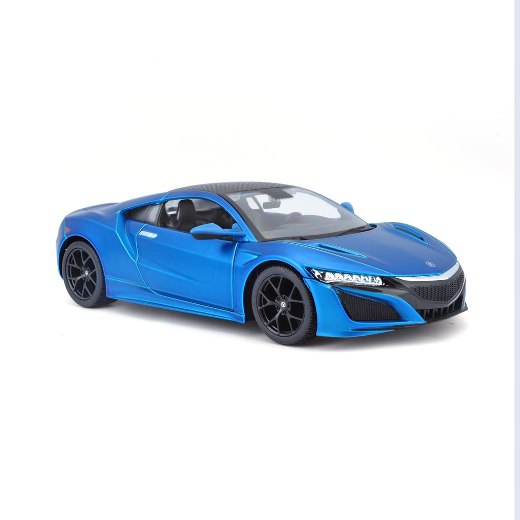 31234 BU -Bburago Maisto  1:24 - 2018 Acura NSX Bleu Mét.