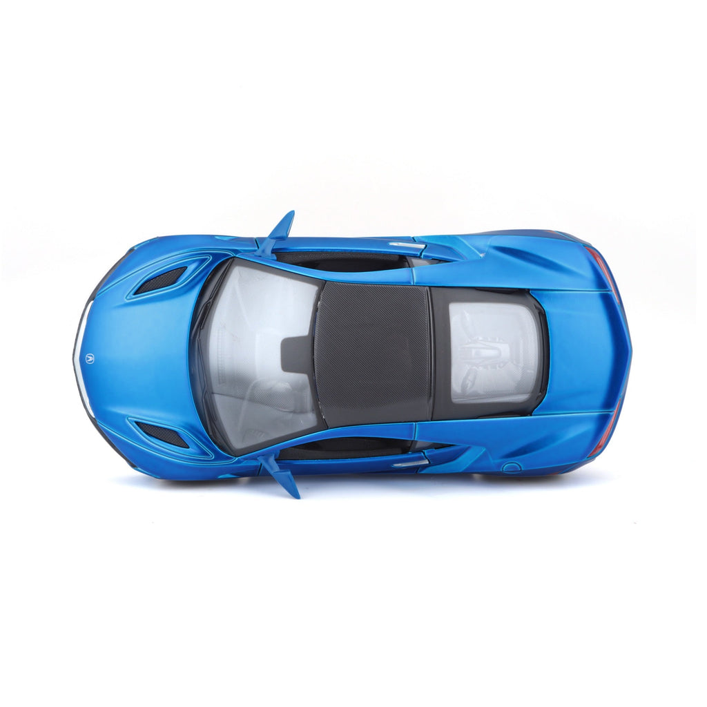 31234 BU -Bburago Maisto  1:24 - 2018 Acura NSX Bleu Mét.