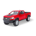 31517 Bburago Maisto - 2017 Chevrolet Colorado ZR2 Rouge 1:27