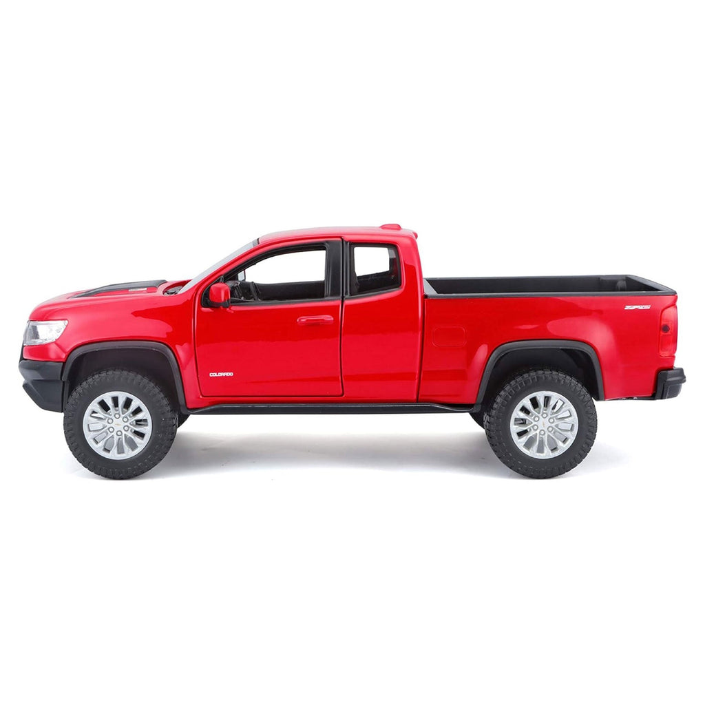 31517 Bburago Maisto - 2017 Chevrolet Colorado ZR2 Rouge 1:27