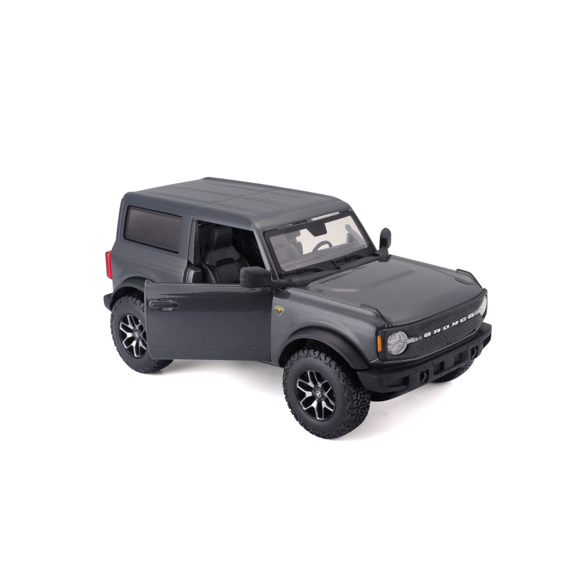 10-31530 Bburago 1:24 2021 Ford Bronco (version 2 portes) gris noir