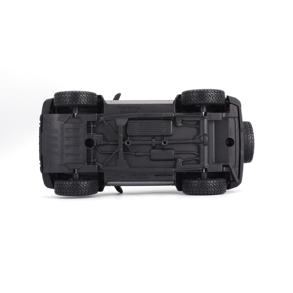 10-31530 Bburago 1:24 2021 Ford Bronco (version 2 portes) gris noir