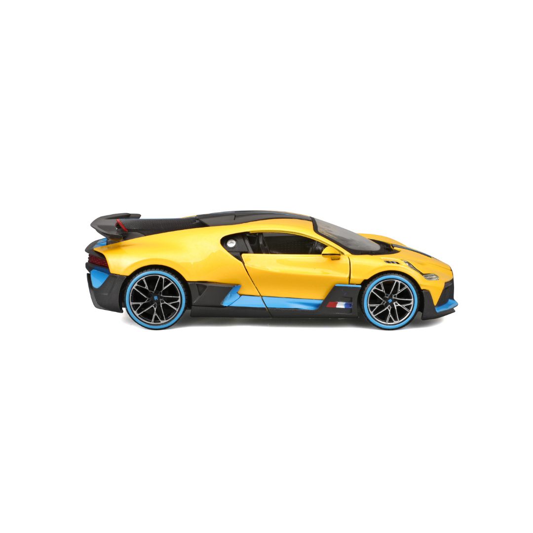 31526 Bburago Maisto - Bugatti Divo, jaune - Échelle 1:24