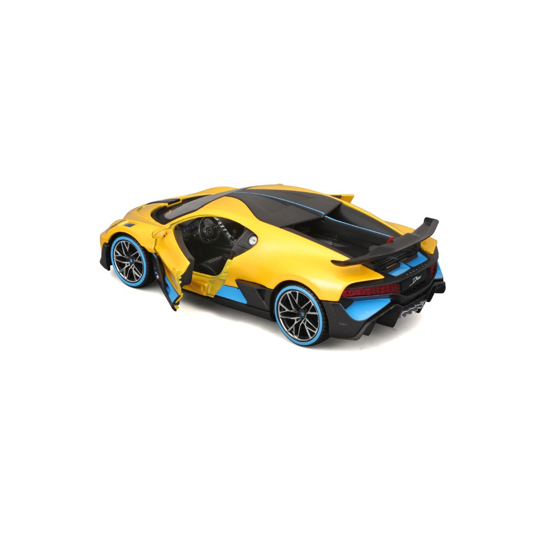 31526 Bburago Maisto - Bugatti Divo, jaune - Échelle 1:24