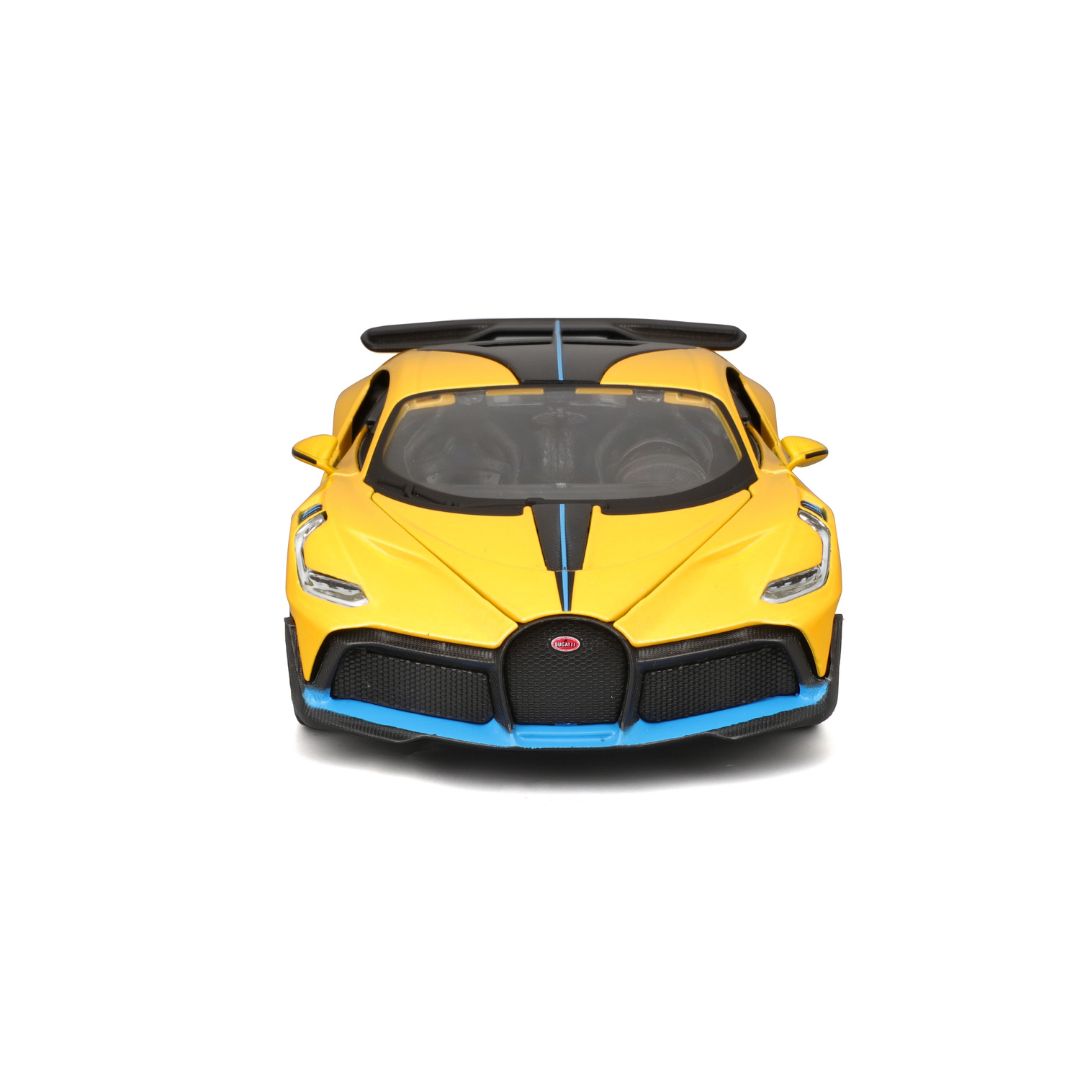 31526 Bburago Maisto - Bugatti Divo, jaune - Échelle 1:24