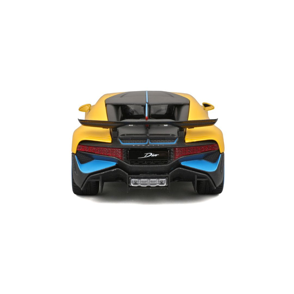 31526 Bburago Maisto - Bugatti Divo, jaune - Échelle 1:24