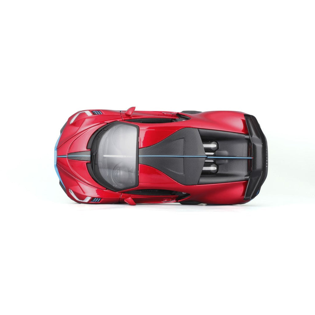 31526 Bburago Maisto - Bugatti Divo, rouge - Échelle 1:24