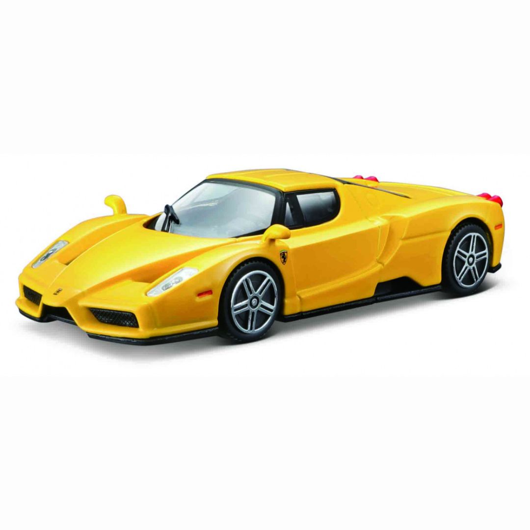 18-31101 Bburago Ferrari R&P - Ferrari Enzo Ferrari, jaune - Échelle 1:43