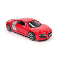 18-30158 Bburago Rue Incendie - Audi R8, rouge - Échelle 1:43