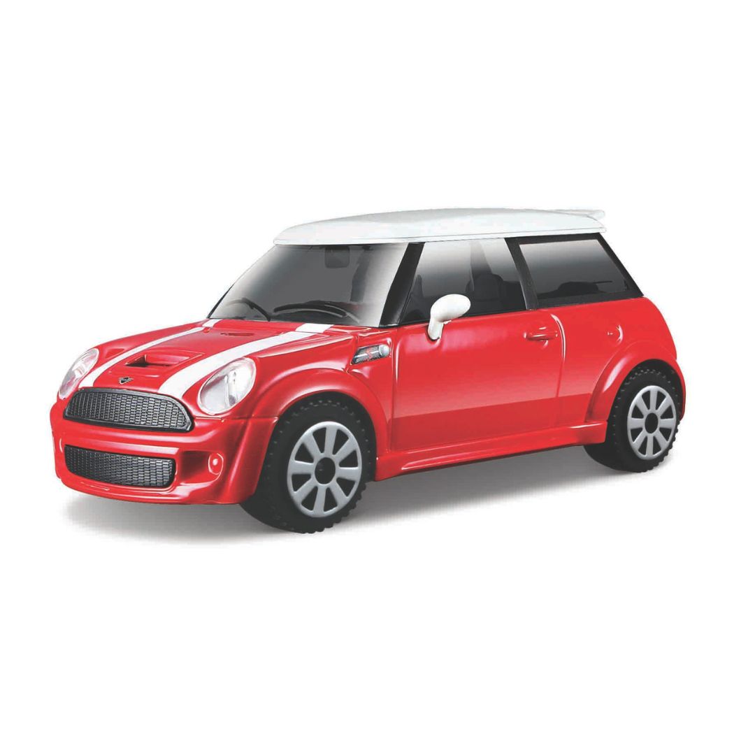 18-30257 Bburago Street Fire - Mini Cooper S, rouge - Échelle 1:43