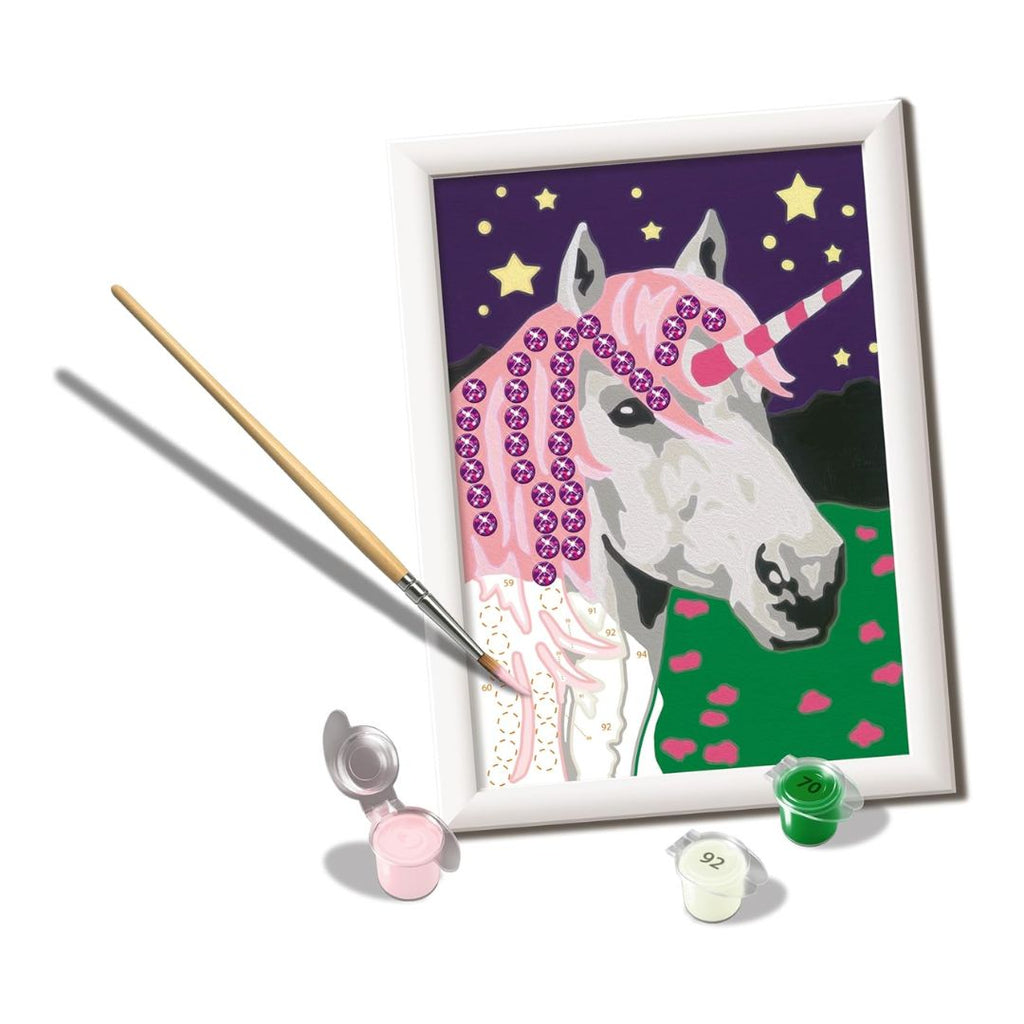 23816 Ravensburger : CreArt - Licorne avec des brillants - Série E Classic