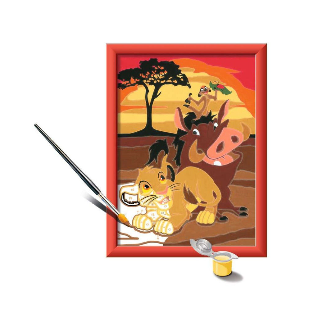 20175 4 Ravensburger : CreArt - Le roi lion - Série E Licencié