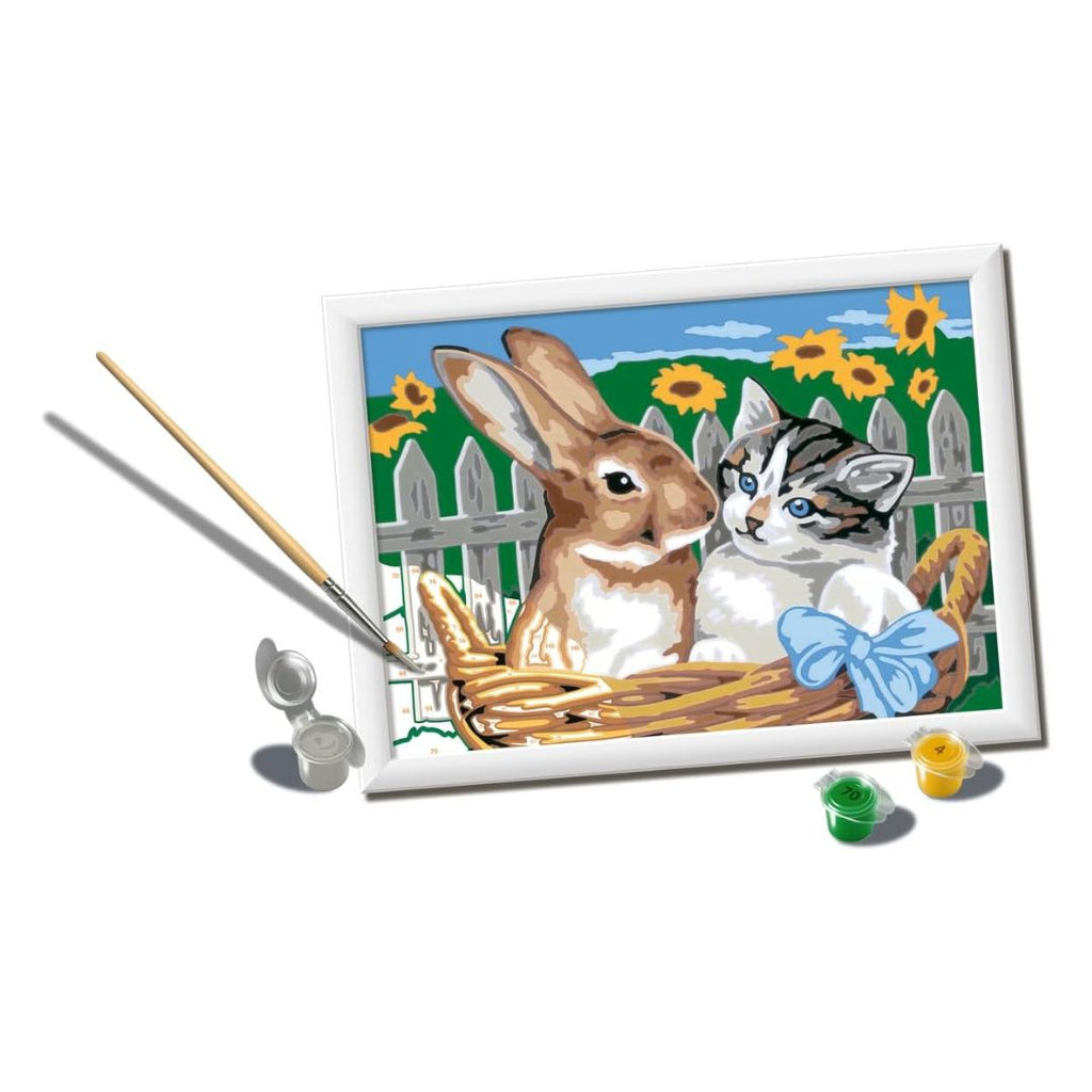 23943 Ravensburger : CreArt - Amici nella cesta - Série D Classic