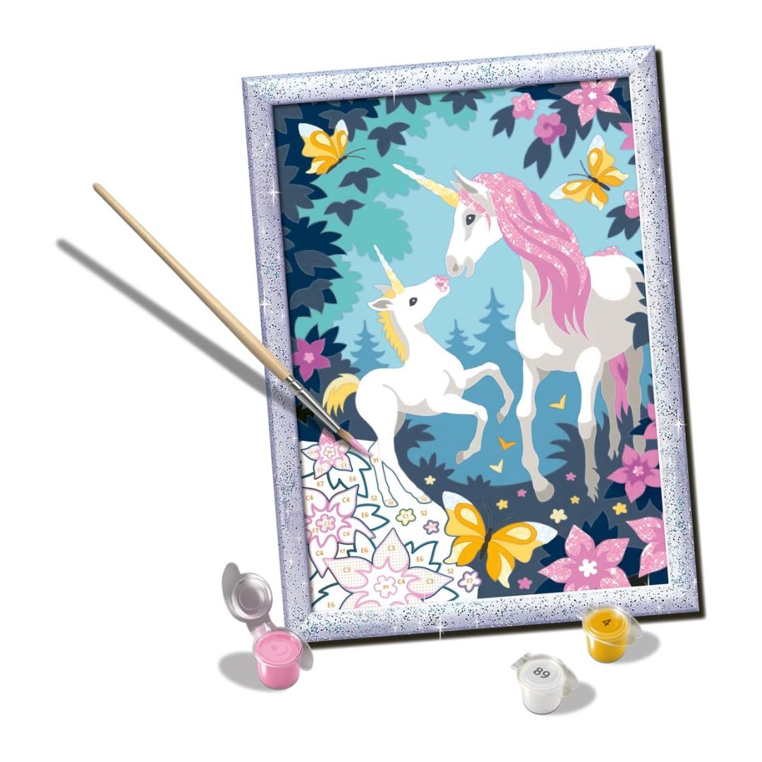 23944 Ravensburger : CreArt - Licornes pailletées - Série D Classique
