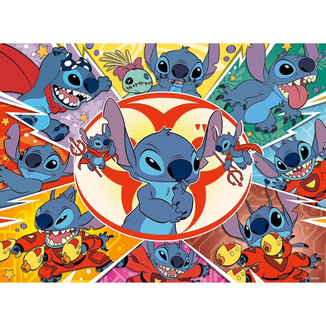 12001071 Ravensburger - Disney Stitch - Puzzle XXL 100 pièces