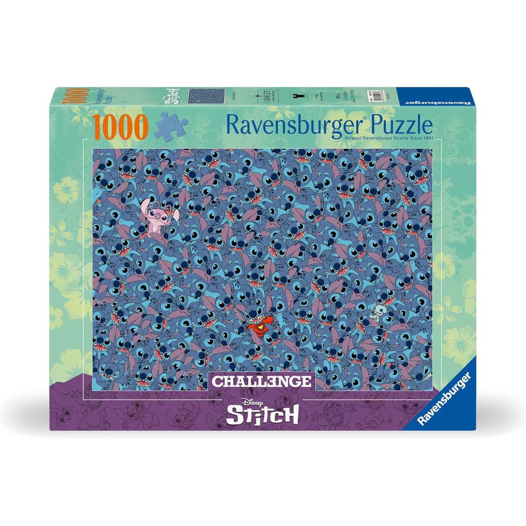 12001265 Ravensburger Challenge - Stitch - Puzzle 1000 pièces