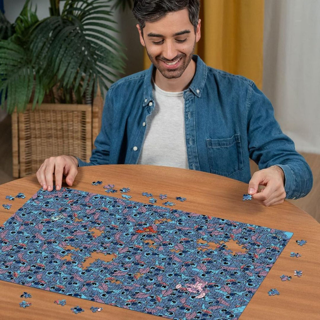 12001265 Ravensburger Challenge - Stitch - Puzzle 1000 pièces