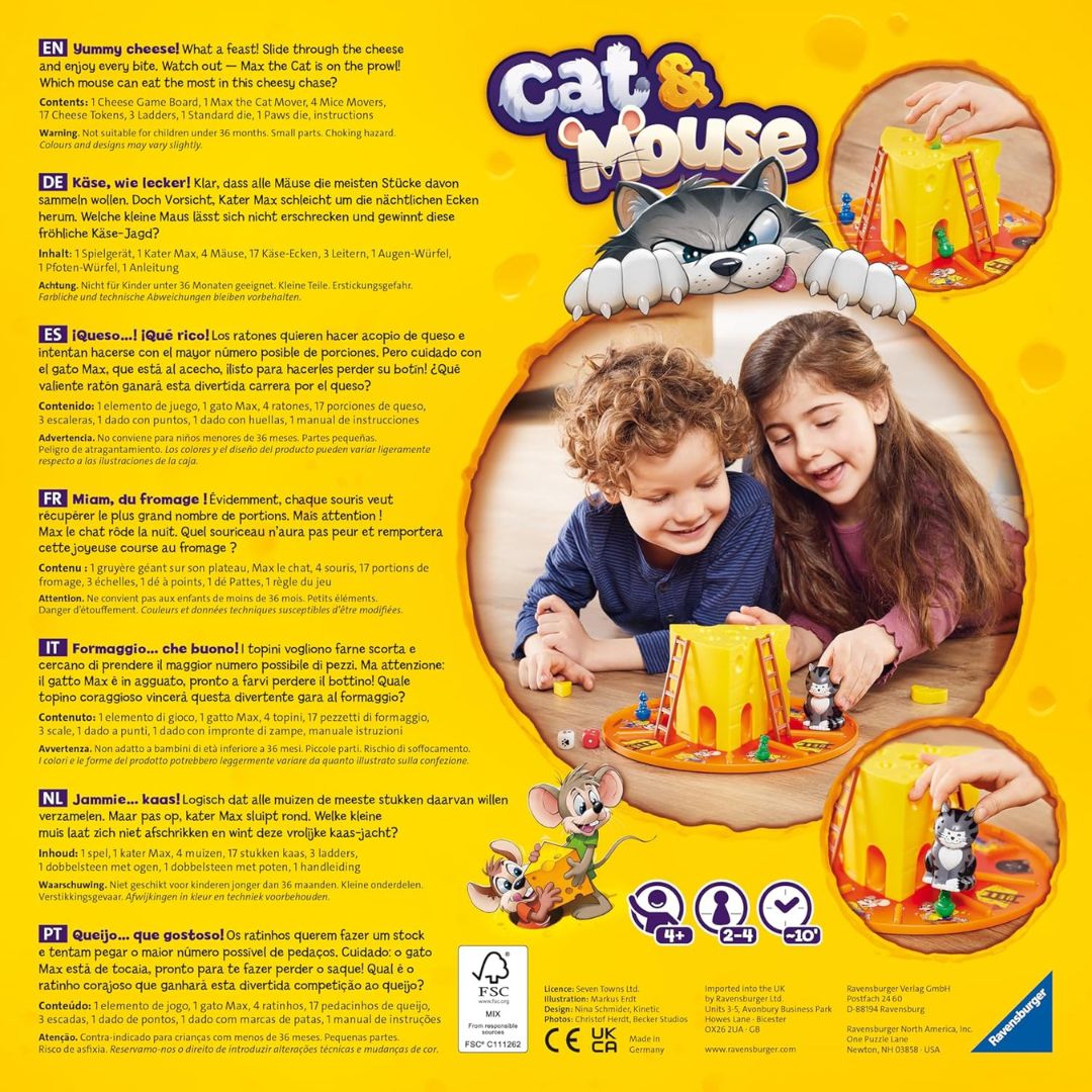24558 Ravensburger - Chat&Souris - Jeu de société