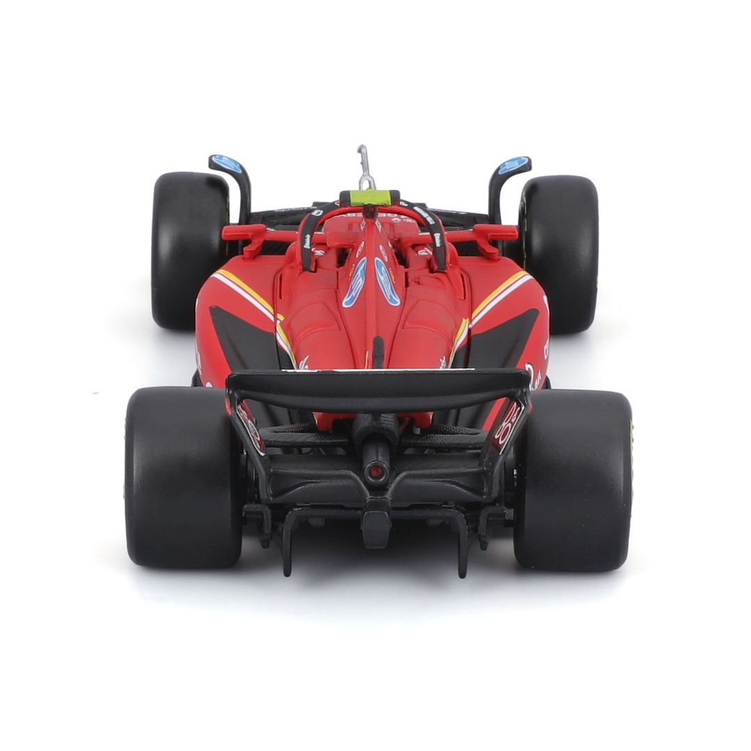 18-36843S Bburago Ferrari F1 SF-24 #55 Sainz avec casque 1:43