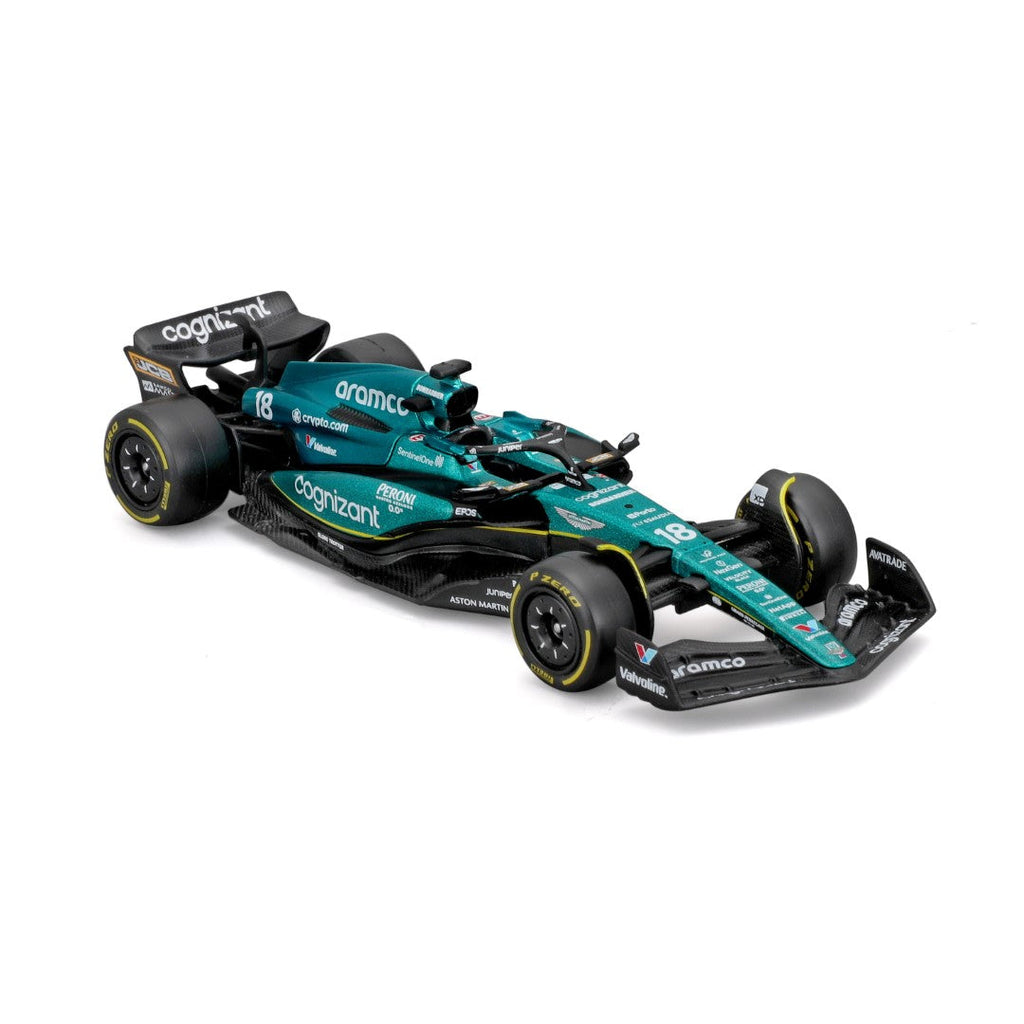 18-38190S Bburago Course F1 Aston Martin AMR23 #18 Stroll 1:43