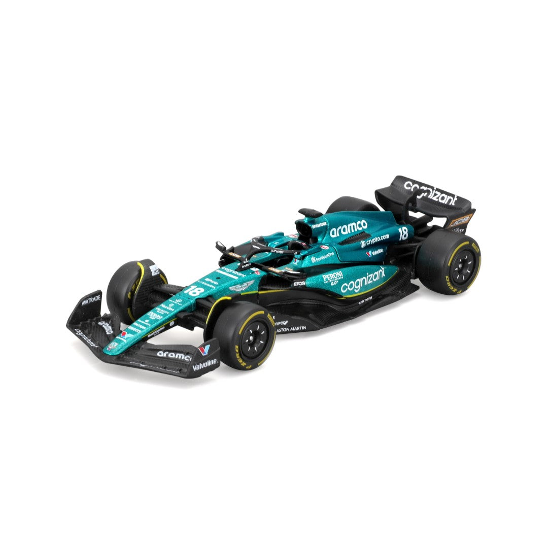 18-38190S Bburago Course F1 Aston Martin AMR23 #18 Stroll 1:43