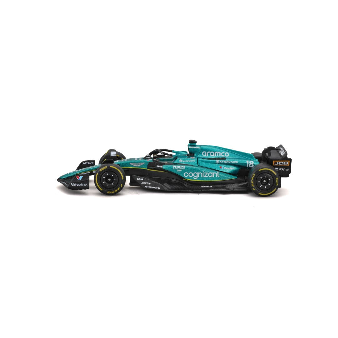 18-38190S Bburago Course F1 Aston Martin AMR23 #18 Stroll 1:43