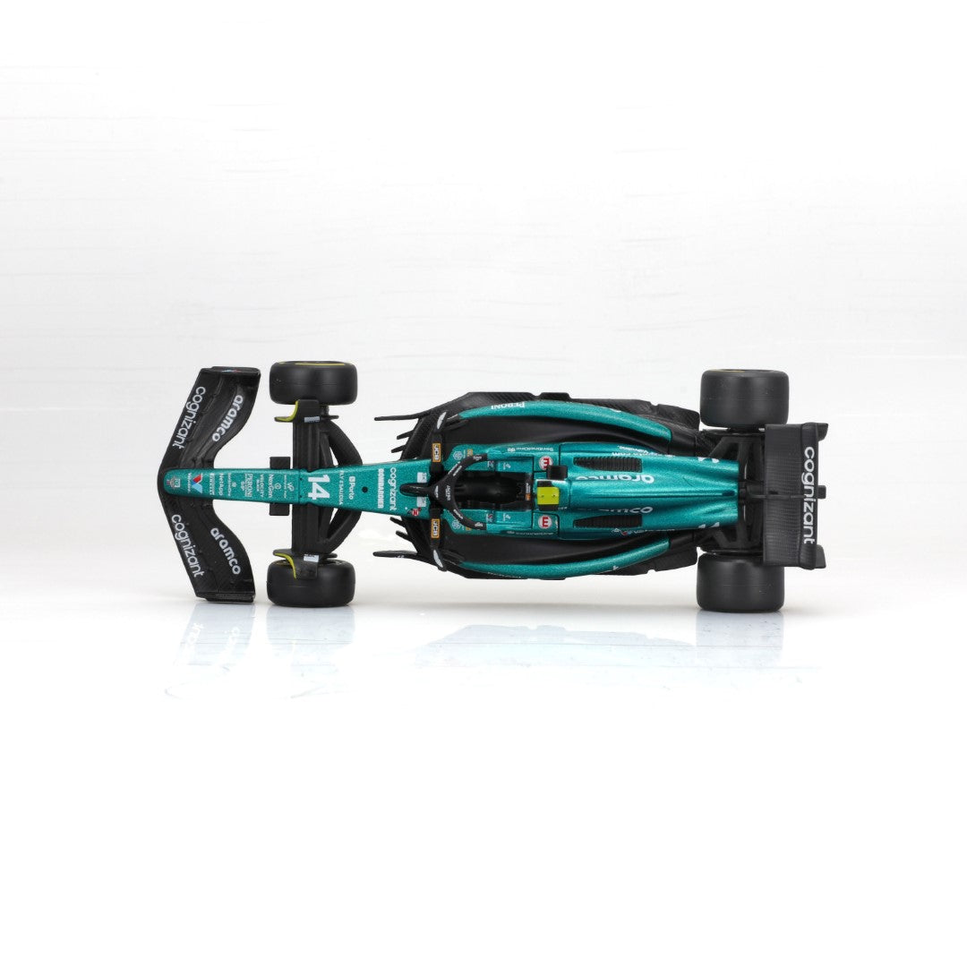 18-38190A Bburago Course -F1 Aston Martin AMR23 #14 Alonso - Échelle 1:43
