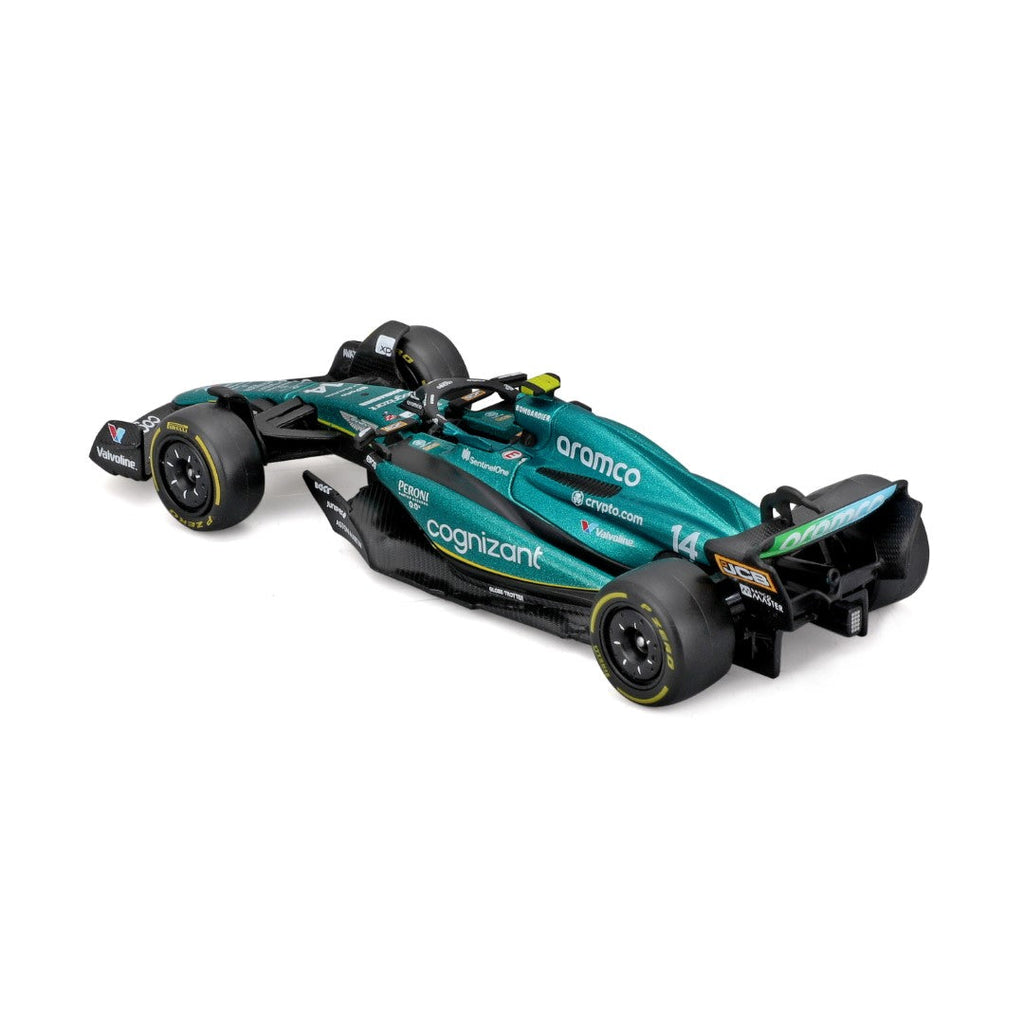 18-38190A Bburago Course -F1 Aston Martin AMR23 #14 Alonso - Échelle 1:43