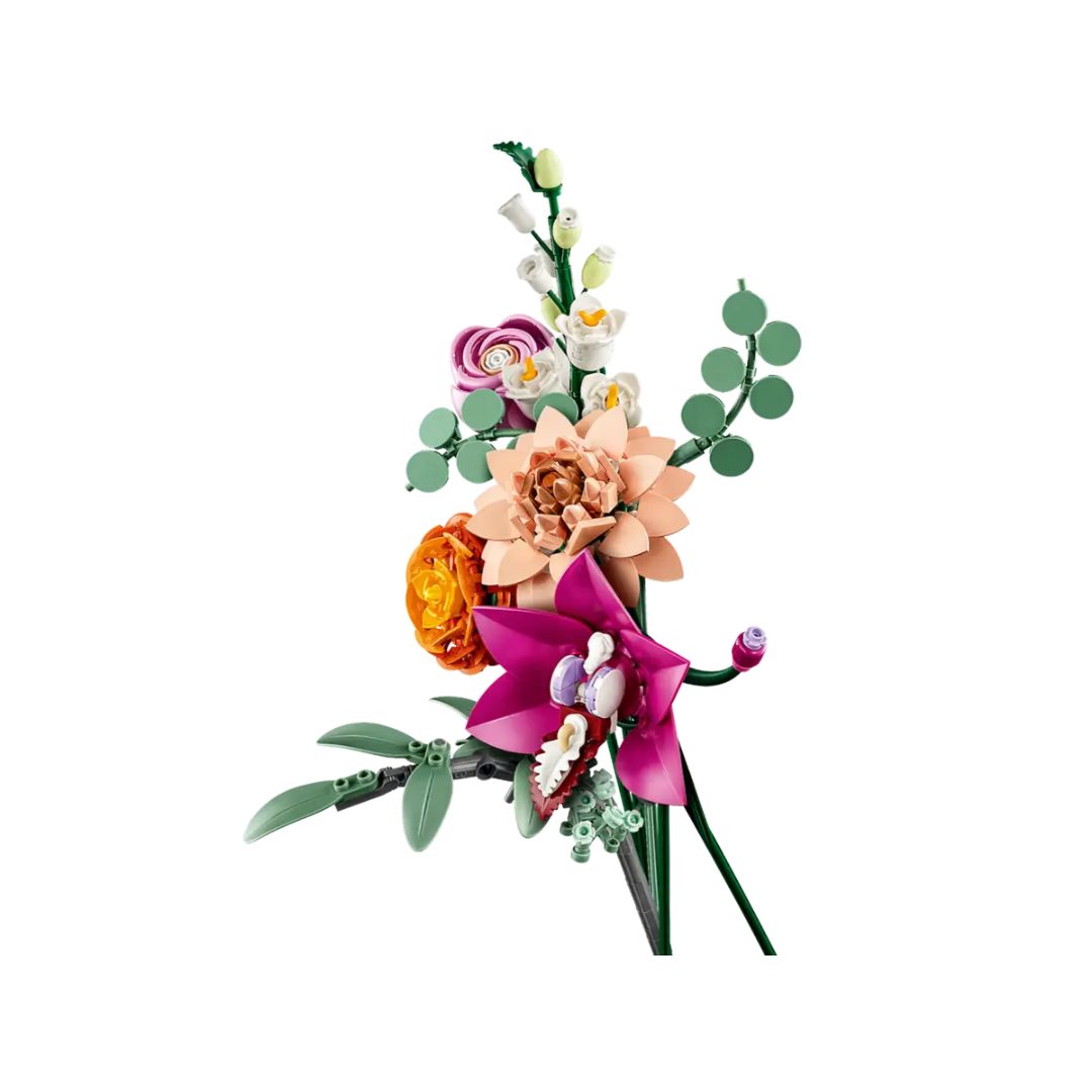 10342 LEGO La collection botanique - Bouquet de fleurs roses