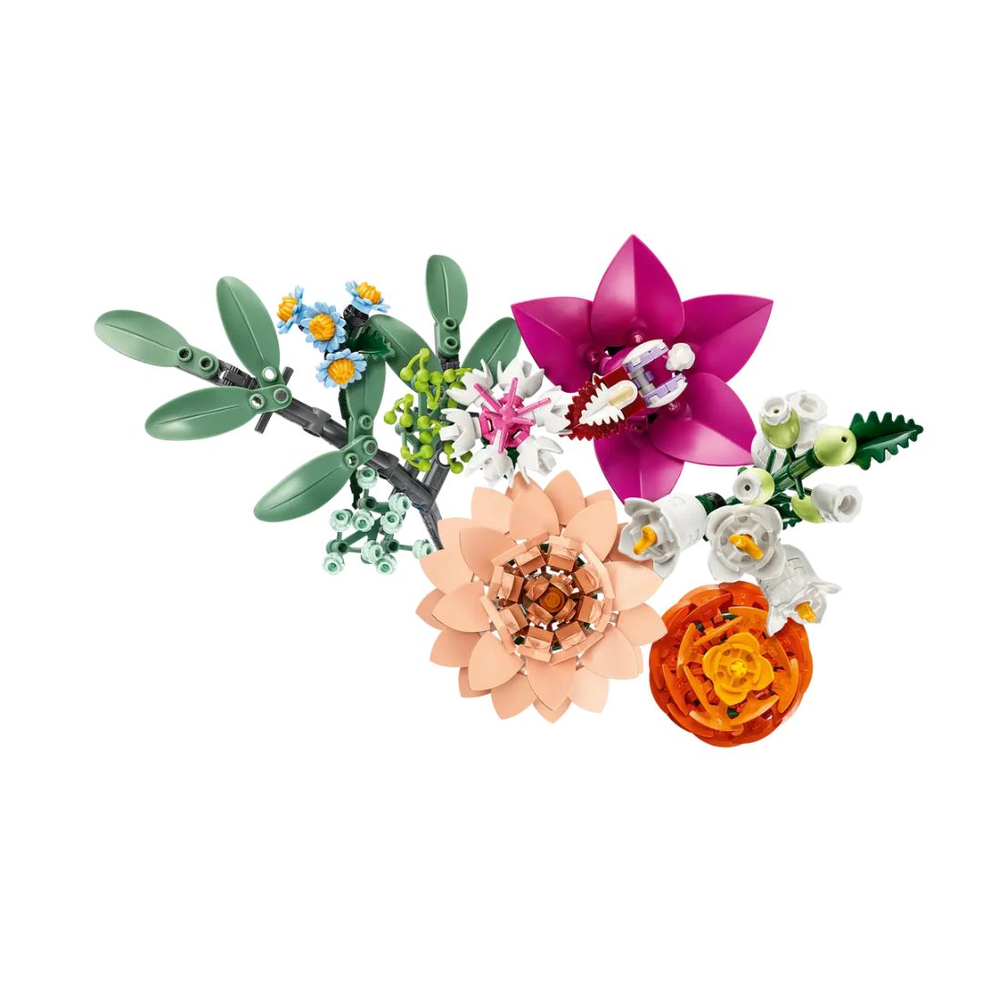 10342 LEGO La collection botanique - Bouquet de fleurs roses