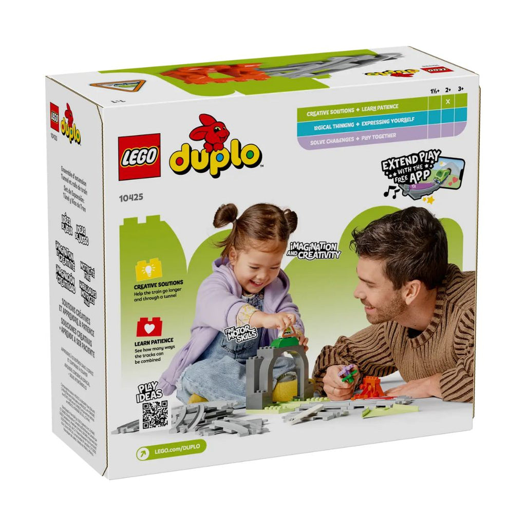 10425 LEGO Duplo - Pack d'extension Tunnel et voie ferrée