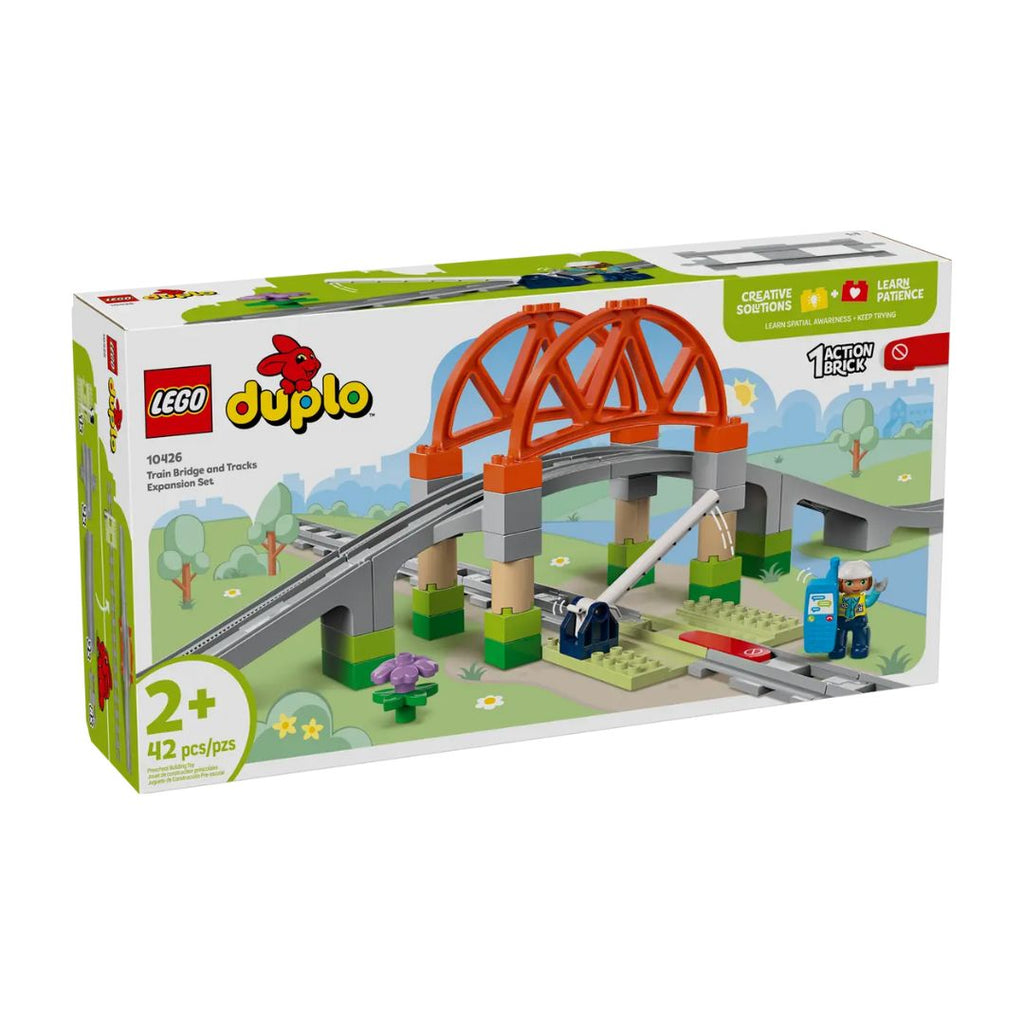 10426 LEGO Duplo - Pack d'extension Pont et voie ferrée