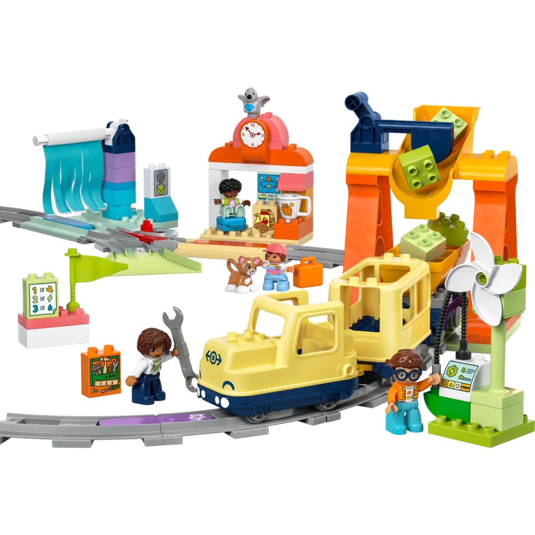 10428 LEGO Duplo - Grand train communautaire interactif