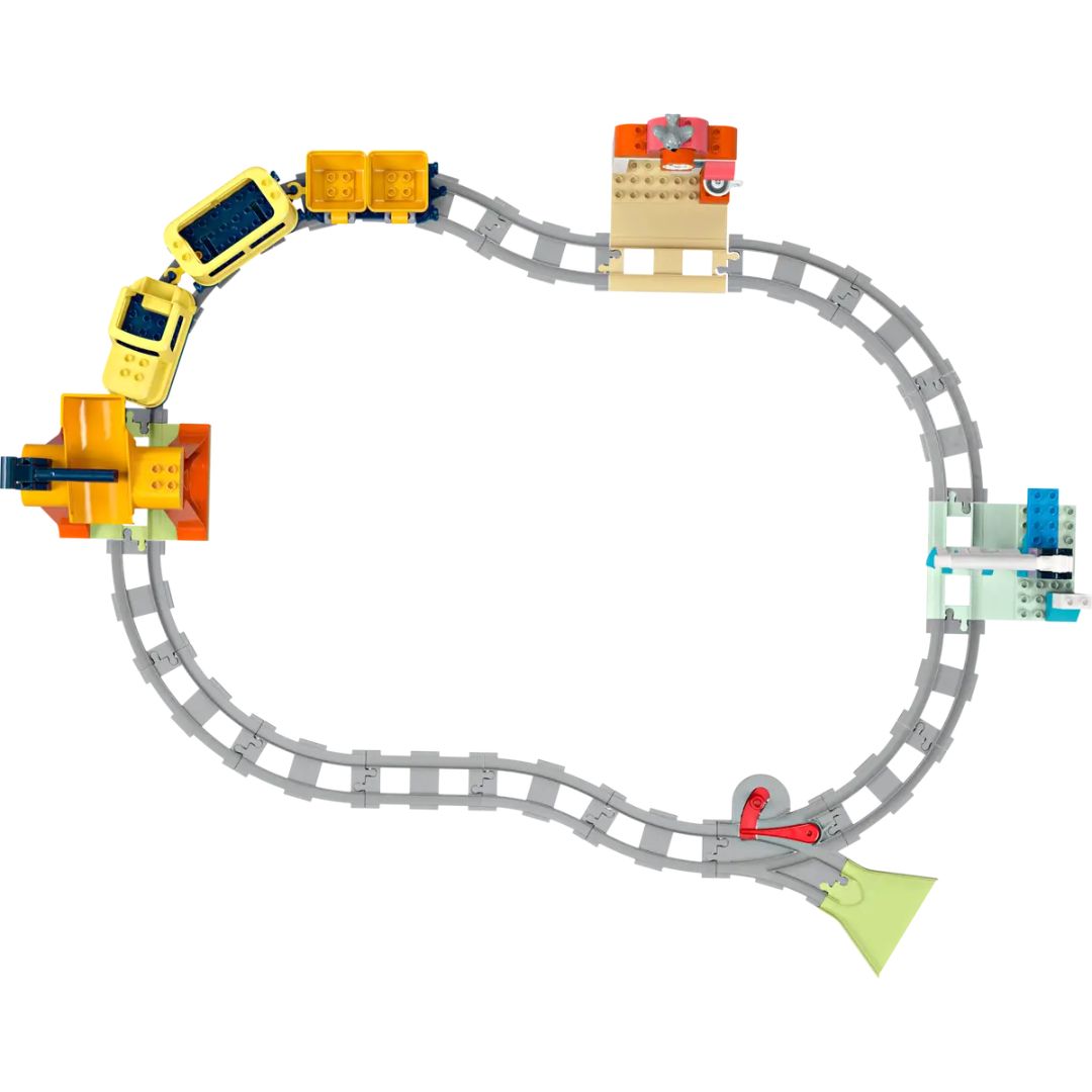 10428 LEGO Duplo - Grand train communautaire interactif