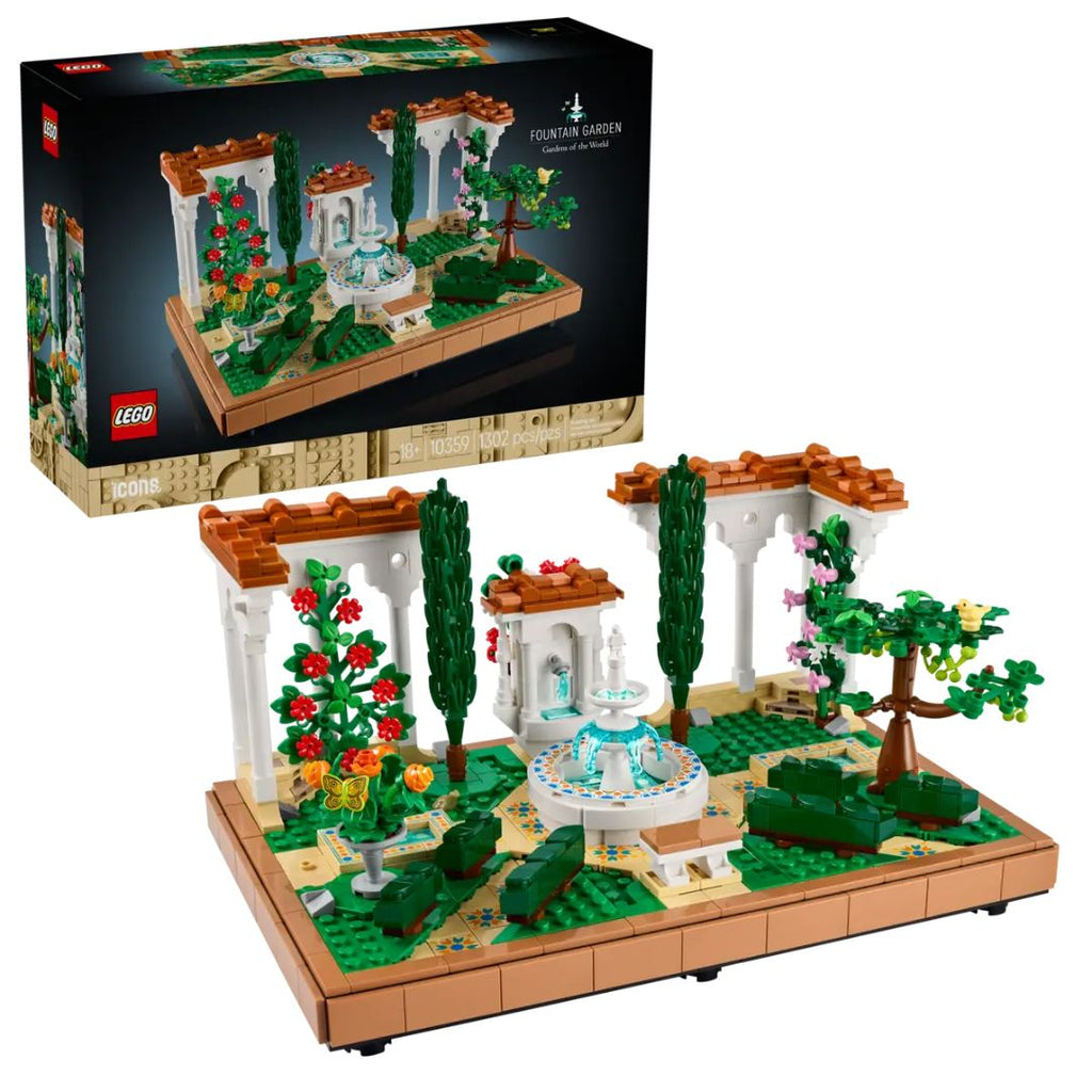 10359 LEGO Icons - Le jardin de la fontaine