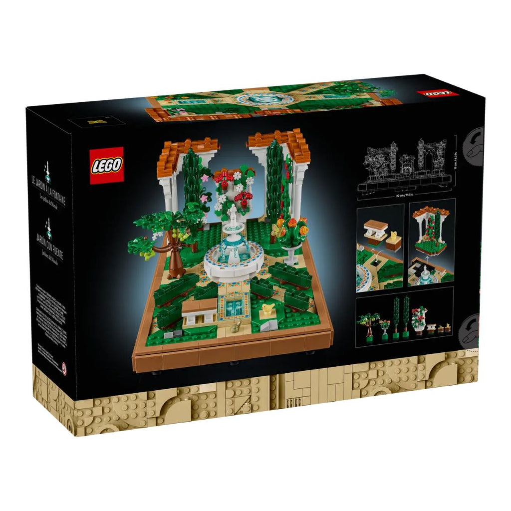 10359 LEGO Icons - Le jardin de la fontaine