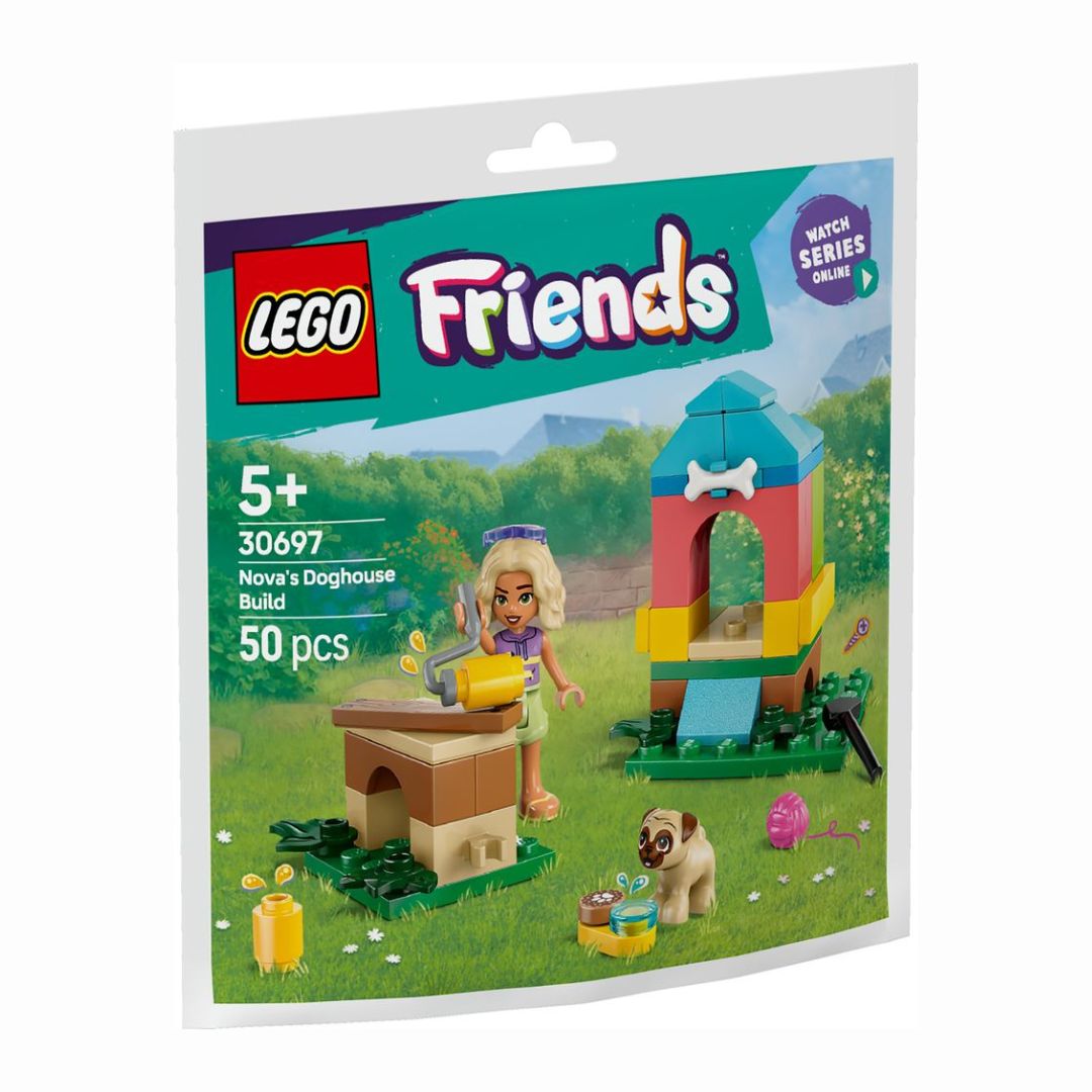 30697 LEGO Polybag Friends - Nova construit une niche
