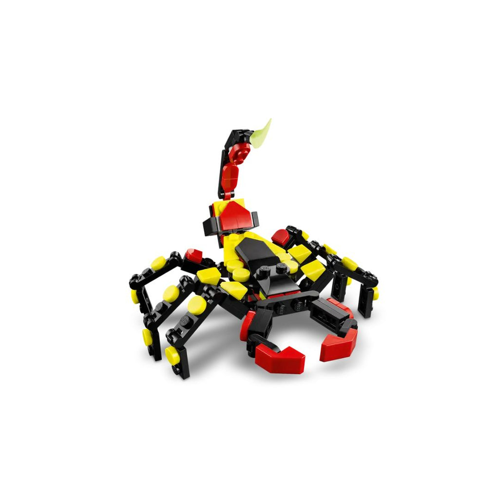 31159 LEGO Creator 3in1 - Animaux sauvages : araignée transformatrice