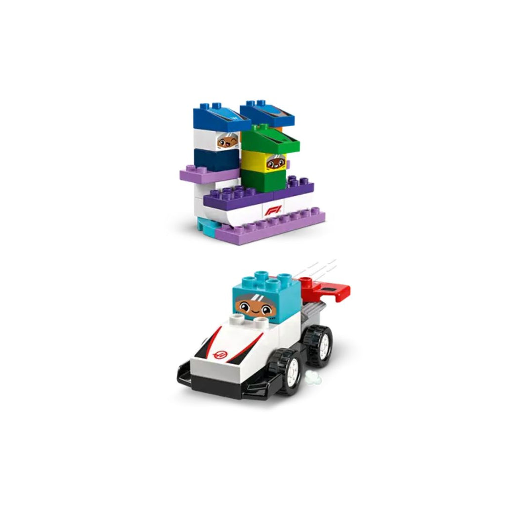 10445 LEGO Duplo Town - Voitures de course et pilotes de l'écurie F1