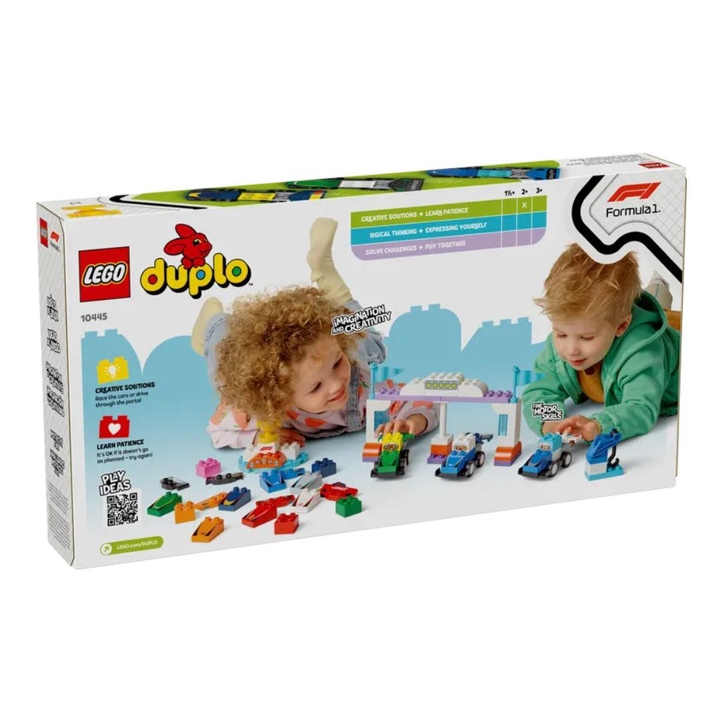 10445 LEGO Duplo Town - Voitures de course et pilotes de l'écurie F1