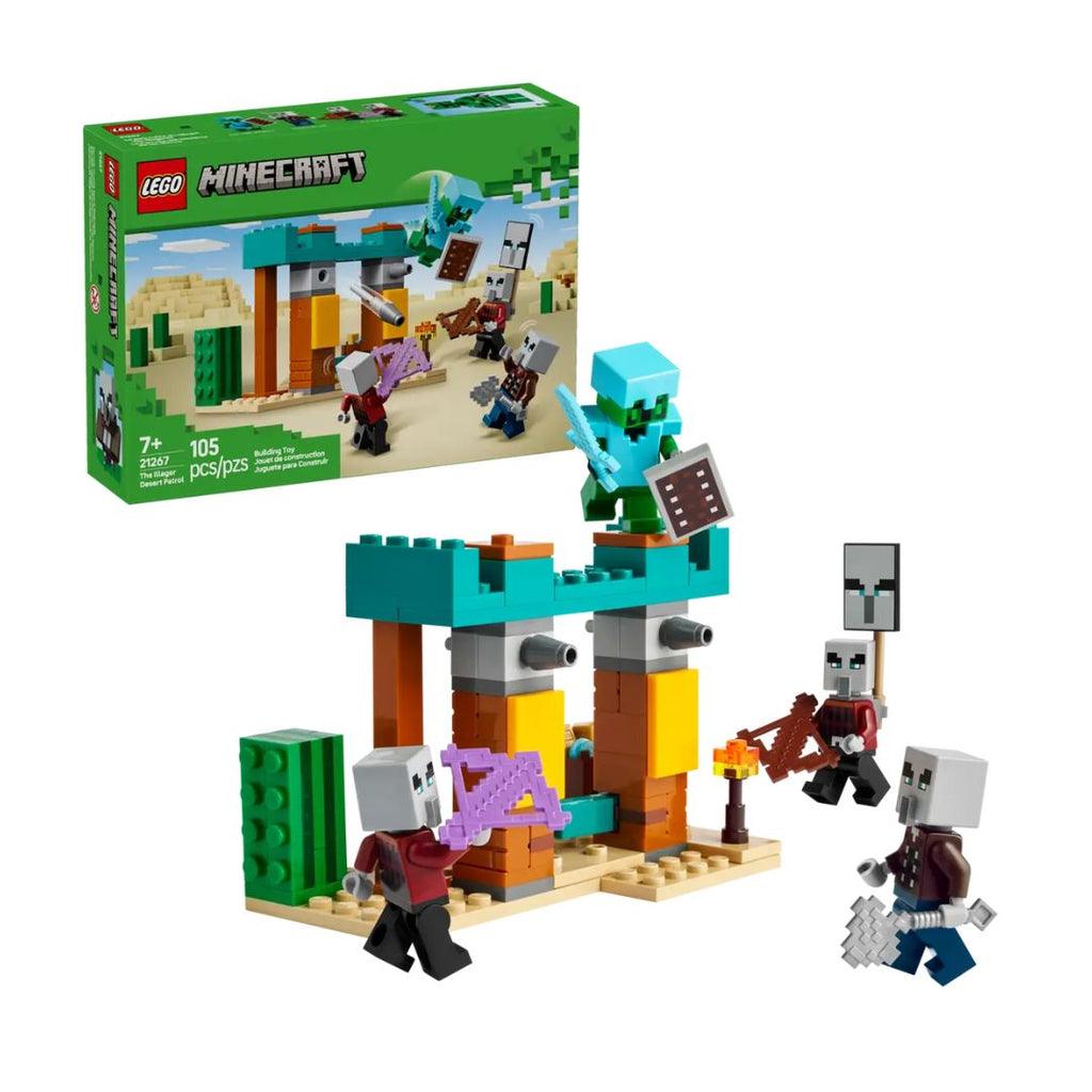 21267 LEGO Minecraft - La patrouille bête du désert