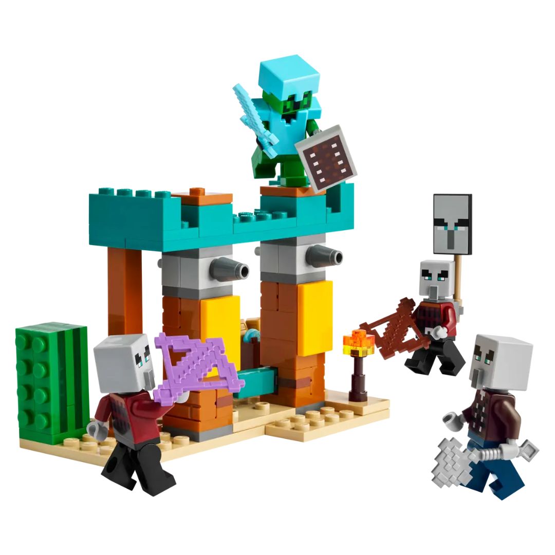 21267 LEGO Minecraft - La patrouille bête du désert